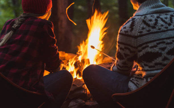Am Lagerfeuer